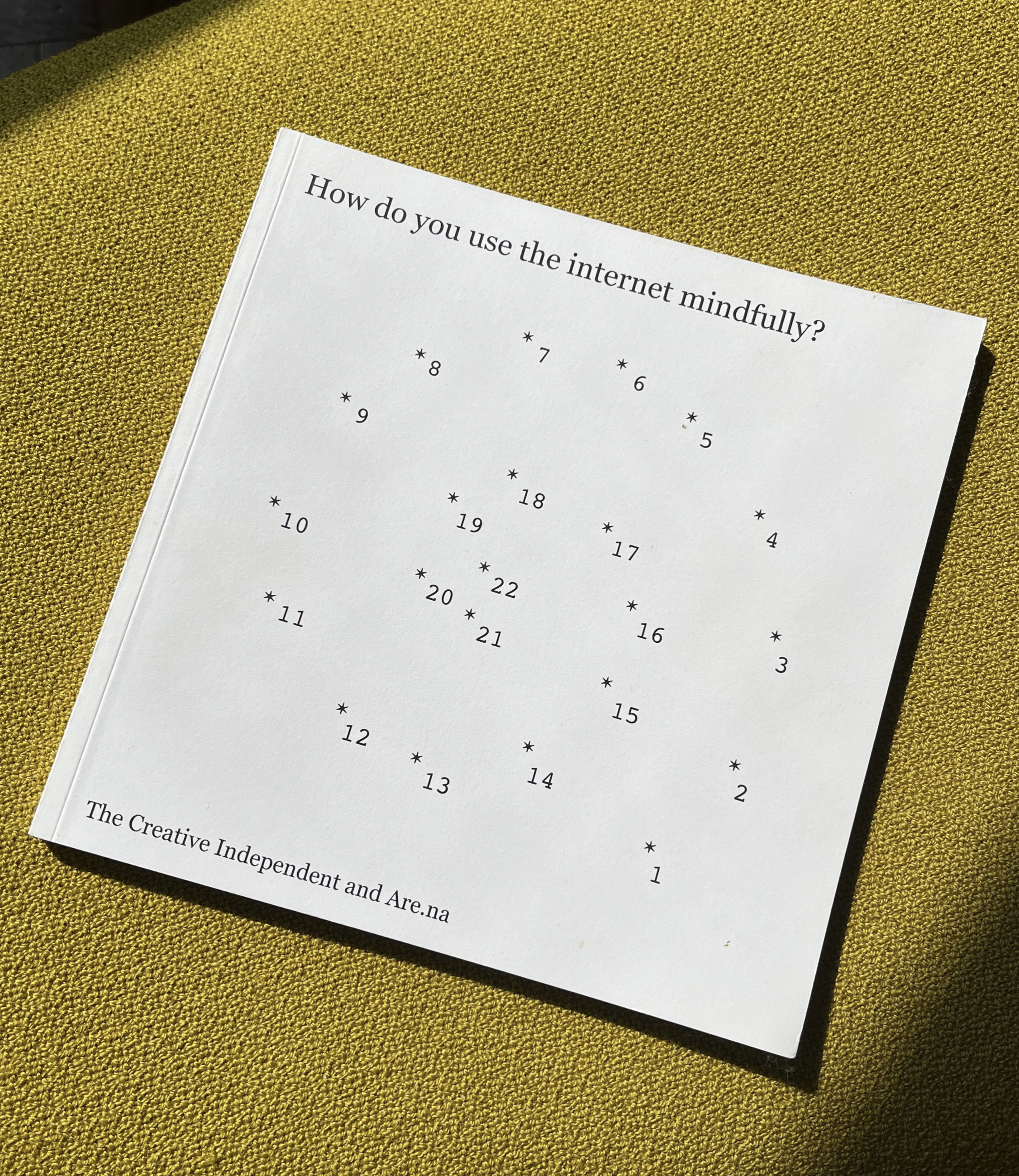 How do you use the internet mindfully?