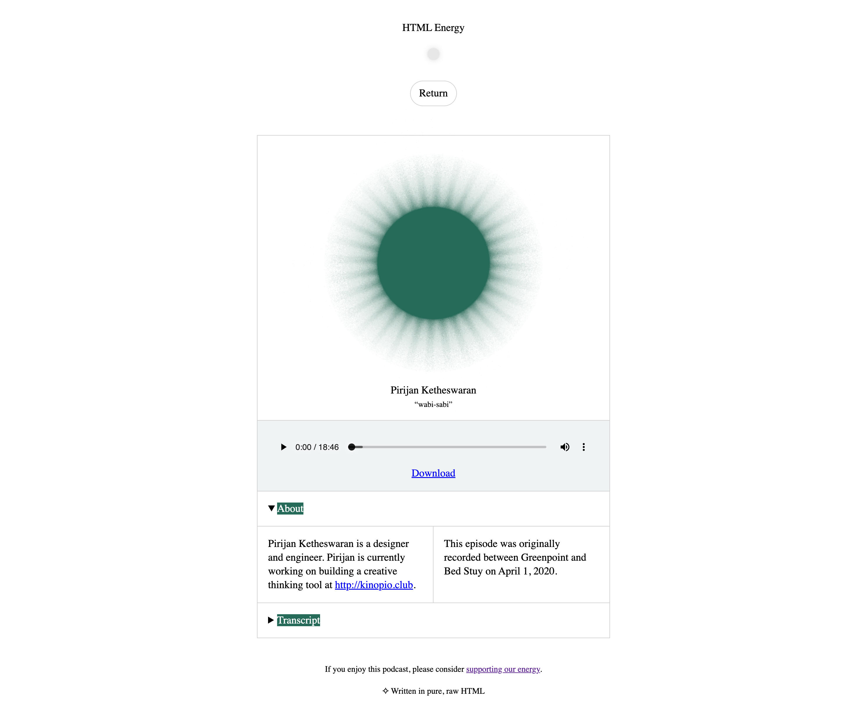 HTML Energy