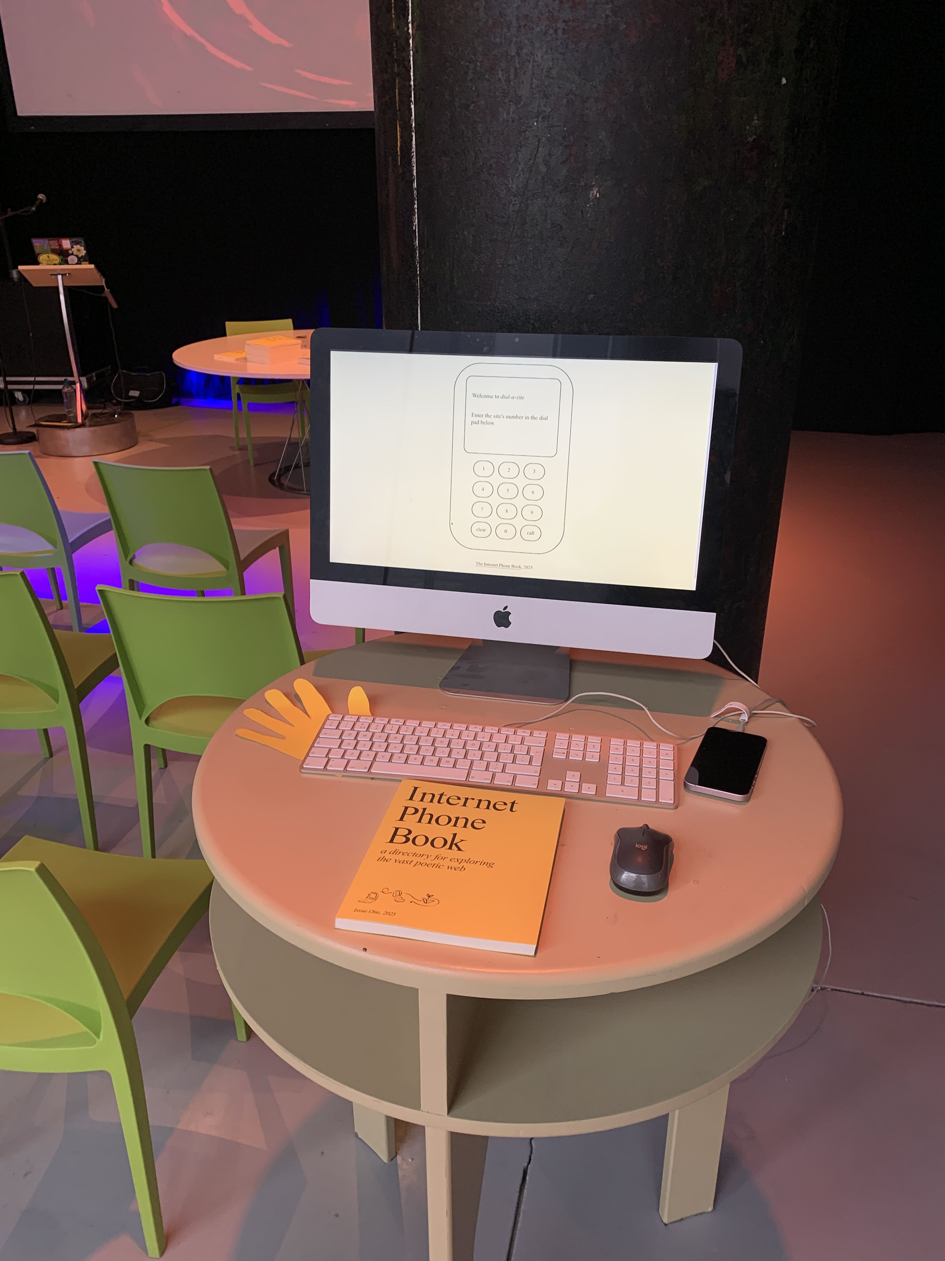 Internet Phone Book at V2_